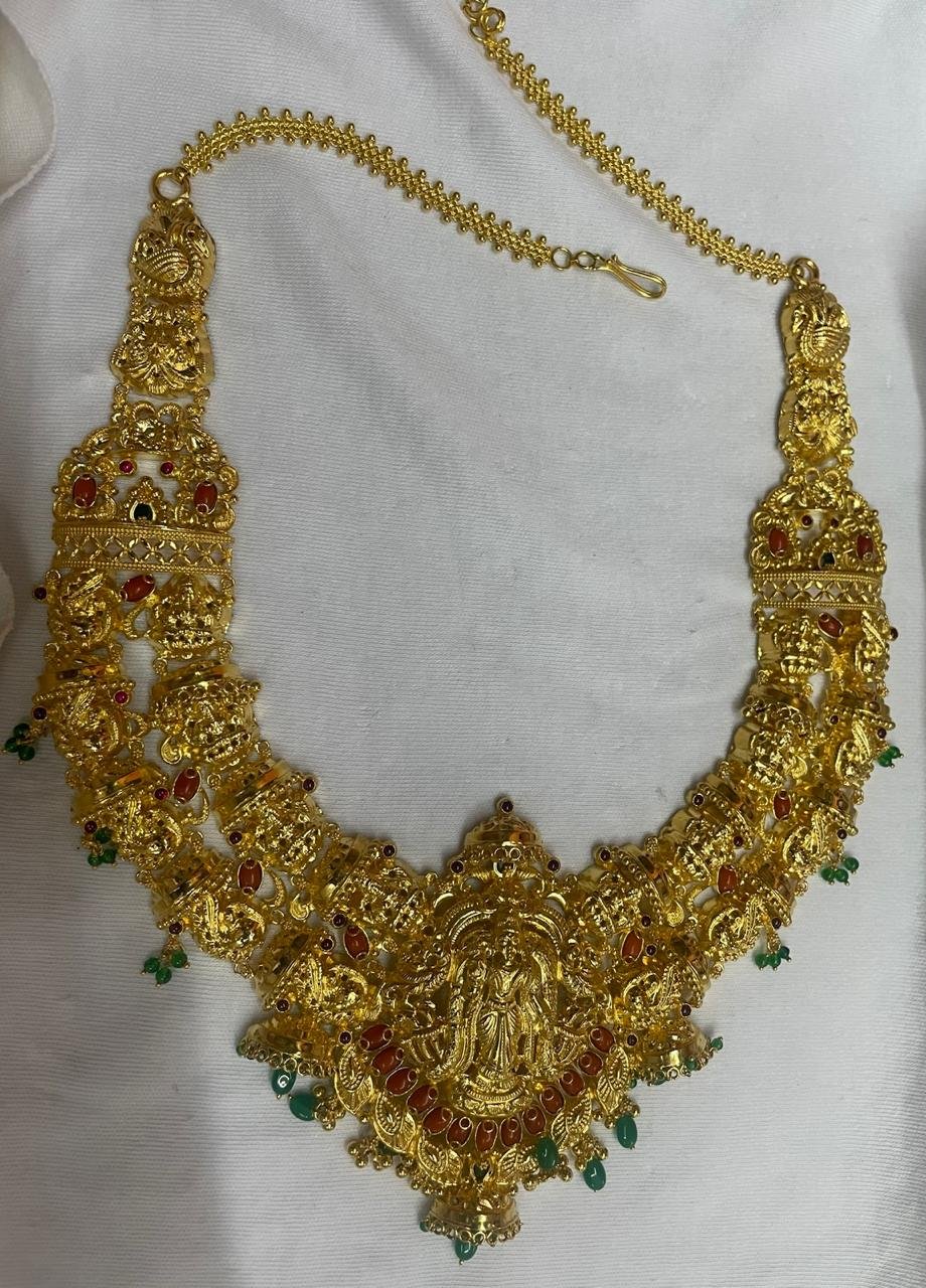 Gold Necklace - SACRED SYMBOLS SRI AUROBINDO & THE MOTHER in puducherry